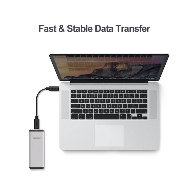 Buy Unitek USB3.0 M.2 SSD SATA Aluminium Enclosure - Y-3365 - USB3.0 M.2 SSD SAT... in Cyprus, Nicosia, Limassol, Larnaka, Pafos