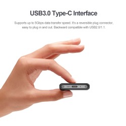 Buy Unitek USB3.0 M.2 SSD SATA Aluminium Enclosure - Y-3365 - USB3.0 M.2 SSD SAT... in Cyprus, Nicosia, Limassol, Larnaka, Pafos