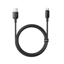 Baseus Silky Series USB-C to USB-A 1.0m 100W Cable - Black (Boxed) — Buy in Cyprus with Fast Delivery