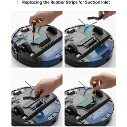 Buy Anker Eufy Replacement Rubber Strip - RoboVac G10 Hybrid - 2x Replacement Ru... in Cyprus, Nicosia, Limassol, Larnaka, Pafos