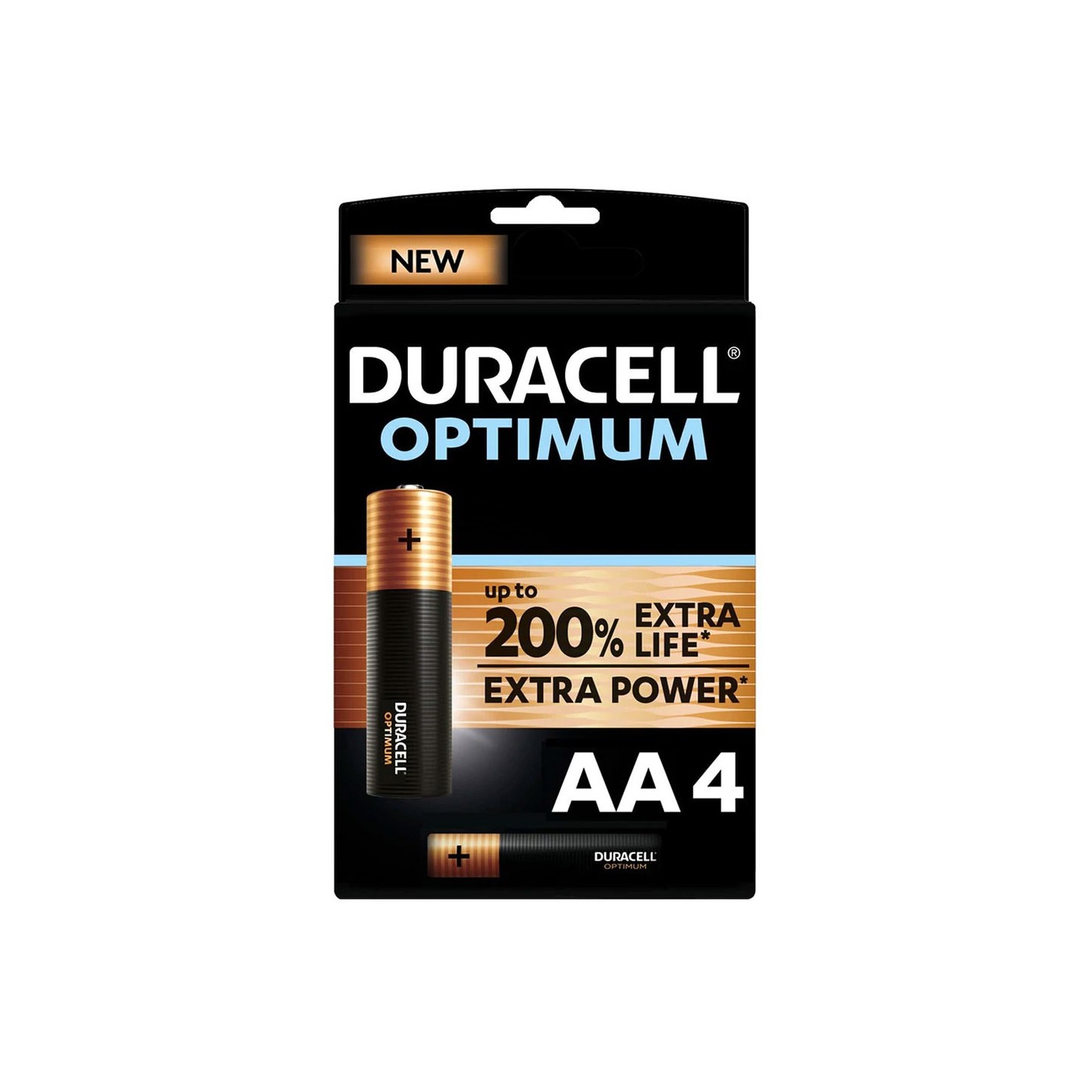Duracell Optimum AA Batteries - 4pcs — Buy in Cyprus with Fast Delivery