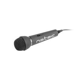 Natec Adder NMI-0776 Microphone - 3.5mm Jack Omnidirectional w/ Stand (Boxed) — Buy in Cyprus with Fast Delivery