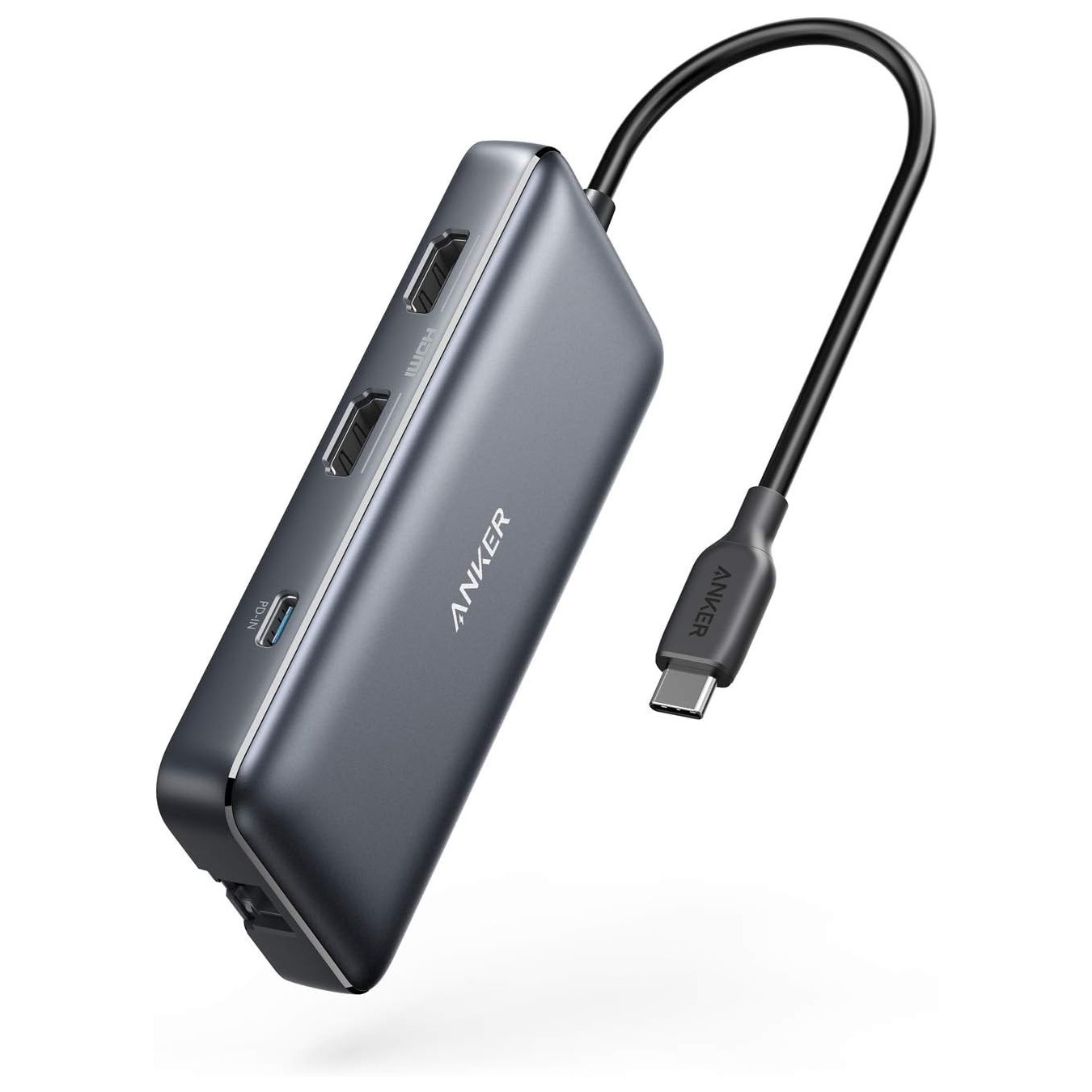 Anker Work USB-C Hub - 8in1 - 2xHDMI,GB,SD,PD100W — Buy in Cyprus with Fast Delivery
