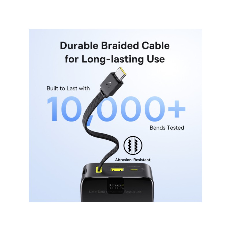 Buy Baseus Powerbank 22.5W 20000mAh + Display - FC51 - EnerFill Bipow2 Pro Black in Cyprus, Nicosia, Limassol, Larnaka, Pafos