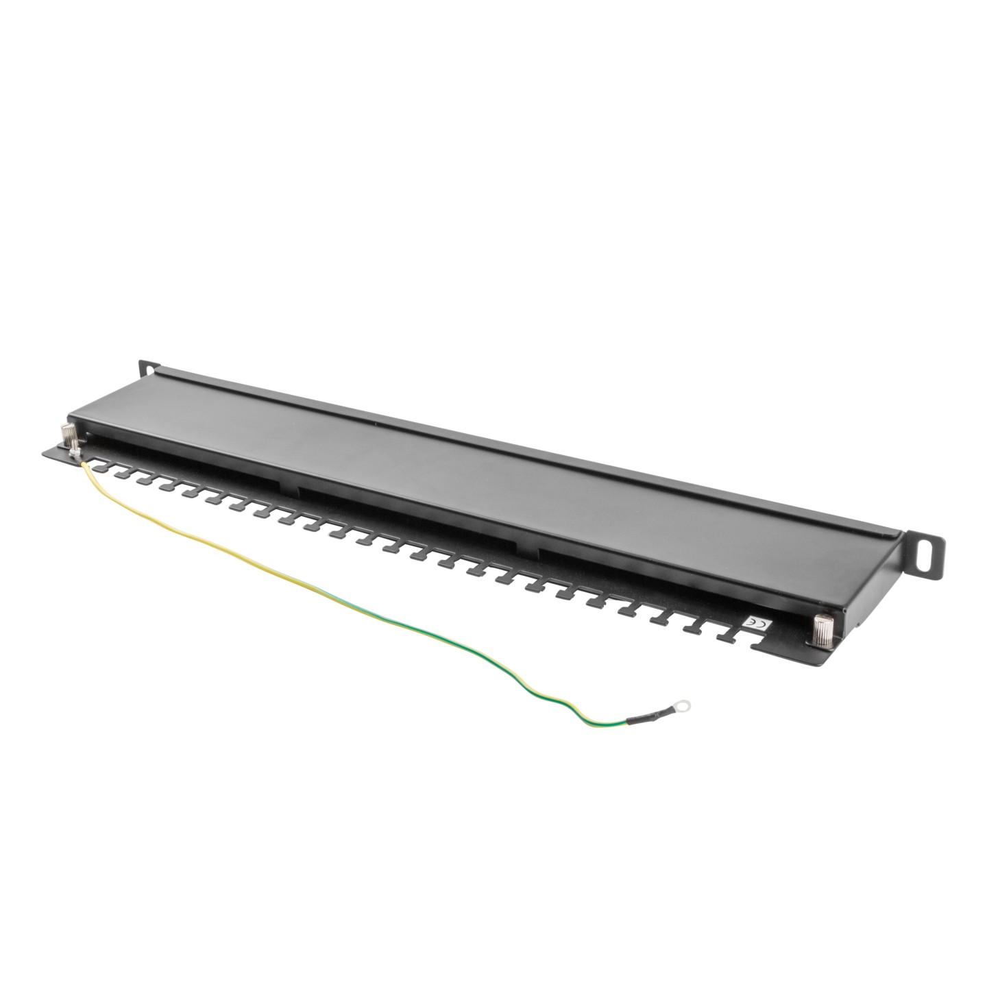 Lanberg Patch Panel - 24-Port 0.5U 19' CAT6 UTP Black — Buy in Cyprus with Fast Delivery