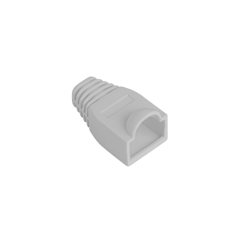 Buy Lanberg RJ45 Strain Relief Boot Cap - PLB-1000-S - Pack of 100 Gray in Cyprus, Nicosia, Limassol, Larnaka, Pafos