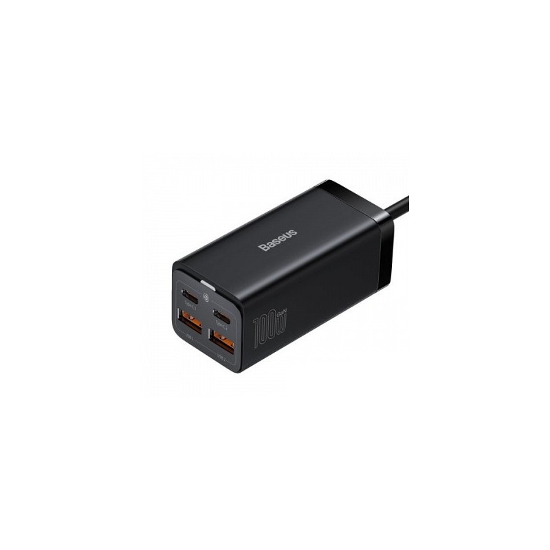 Buy Baseus Charger Desktop - 100W 2C+2U EU Black in Cyprus, Nicosia, Limassol, Larnaka, Pafos