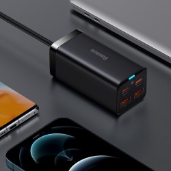 Buy Baseus Charger Desktop - 100W 2C+2U EU Black in Cyprus, Nicosia, Limassol, Larnaka, Pafos