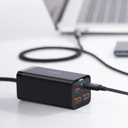 Buy Baseus Charger Desktop - 100W 2C+2U EU Black in Cyprus, Nicosia, Limassol, Larnaka, Pafos