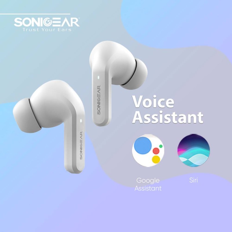 Buy SonicGear EARPUMP - TWS 12 - ANC Sweatproof White Earphones in Cyprus, Nicosia, Limassol, Larnaka, Pafos