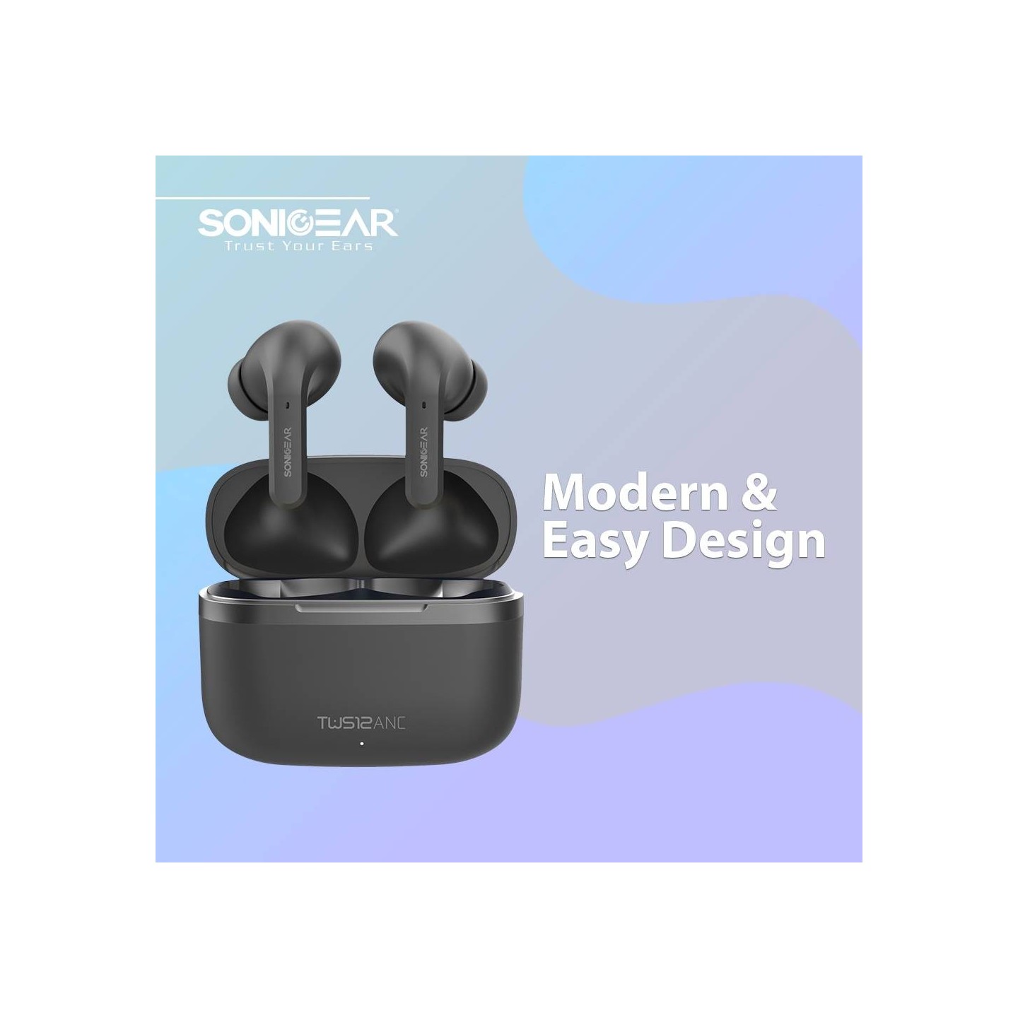 SonicGear EARPUMP - TWS 12 - ANC Sweatproof White Earphones — Buy in Cyprus with Fast Delivery