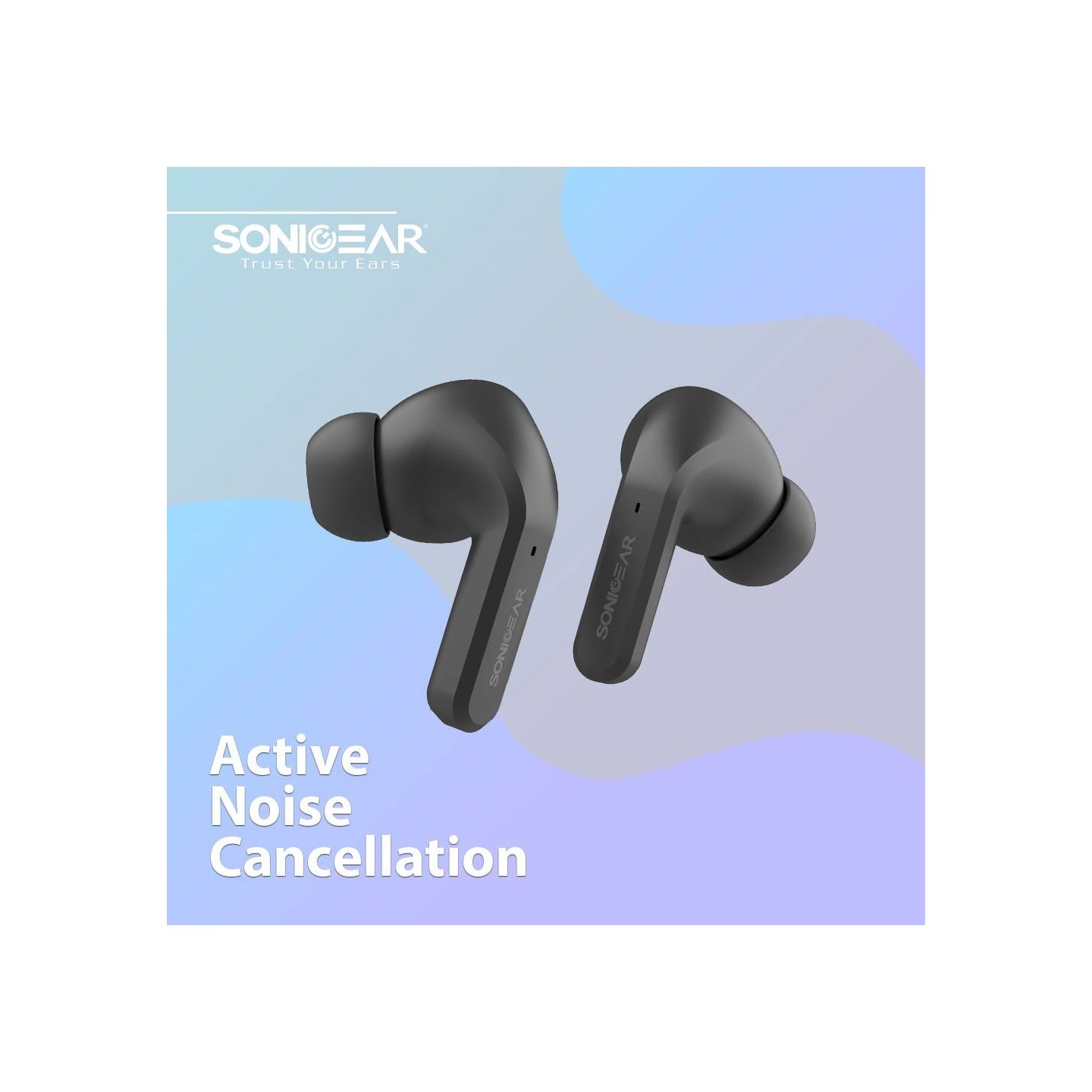 SonicGear EARPUMP - TWS 12 - ANC Sweatproof White Earphones — Buy in Cyprus with Fast Delivery
