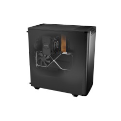 be quiet! Pure Base 501 Airflow Mid Tower ATX Case Black USB-C+2xUSB-A 2x140mm (Boxed) — Buy in Cyprus with Fast Delivery