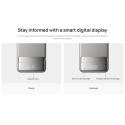 Buy EcoFlow Charge RAPID Magnetic Power Bank - 10000mAh (Black) in Cyprus, Nicosia, Limassol, Larnaka, Pafos