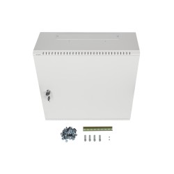 Buy Lanberg Wall Rack 19'' Low Profile 6U+3U Assembled White - Z34160 - 19'' Low... in Cyprus, Nicosia, Limassol, Larnaka, Pafos