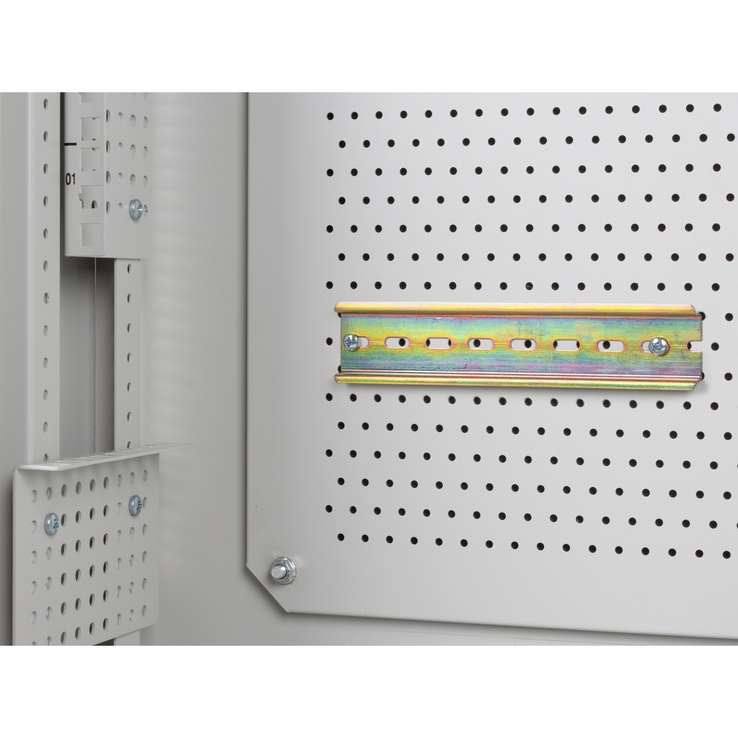 Lanberg Wall Rack 19'' Low Profile 6U+3U Assembled White - Z34160 - 19'' Low Profile 6U+3U Assembled White