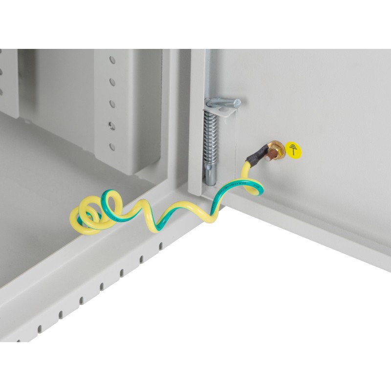 Buy Lanberg Wall Rack 19'' Low Profile 6U+3U Assembled White - Z34160 - 19'' Low... in Cyprus, Nicosia, Limassol, Larnaka, Pafos