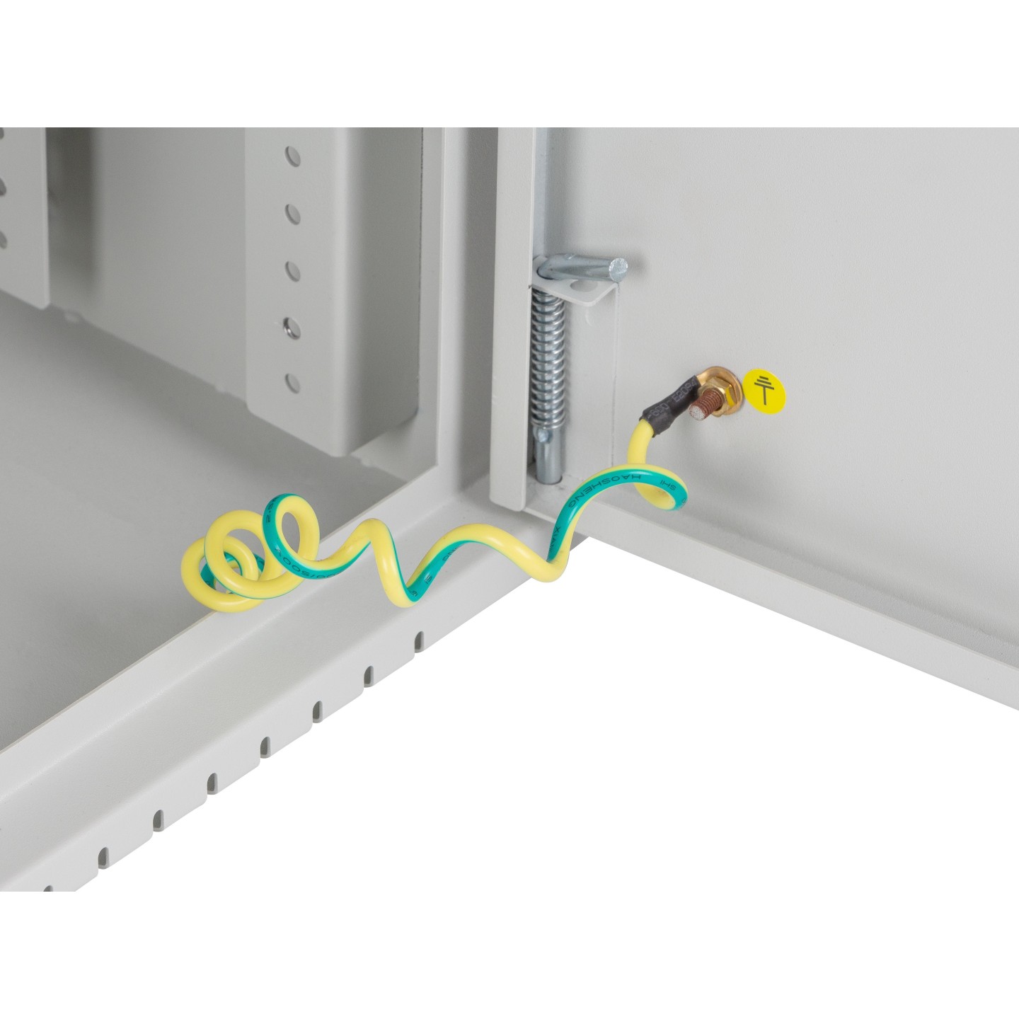 Lanberg Wall Rack 19'' Low Profile 6U+3U Assembled White - Z34160 - 19'' Low Profile 6U+3U Assembled White