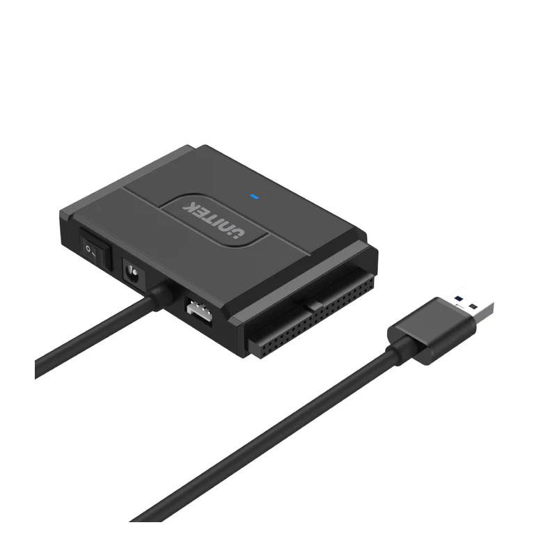 Buy Unitek USB3.0 to SATA+IDE 2.5-3.5'' Converter - Y-3324 - 12V2A PSU (UK) in Cyprus, Nicosia, Limassol, Larnaka, Pafos