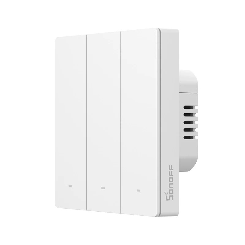 Buy Sonoff Zigbee WiFi Smart Wall Mechanical Switch - M5 - (No neutral) 3-Button... in Cyprus, Nicosia, Limassol, Larnaka, Pafos