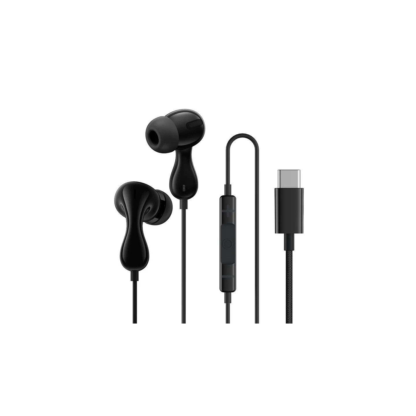 Baseus Headphones - CZ20 - In Ear Wired Type C HiRes Black — Buy in Cyprus with Fast Delivery