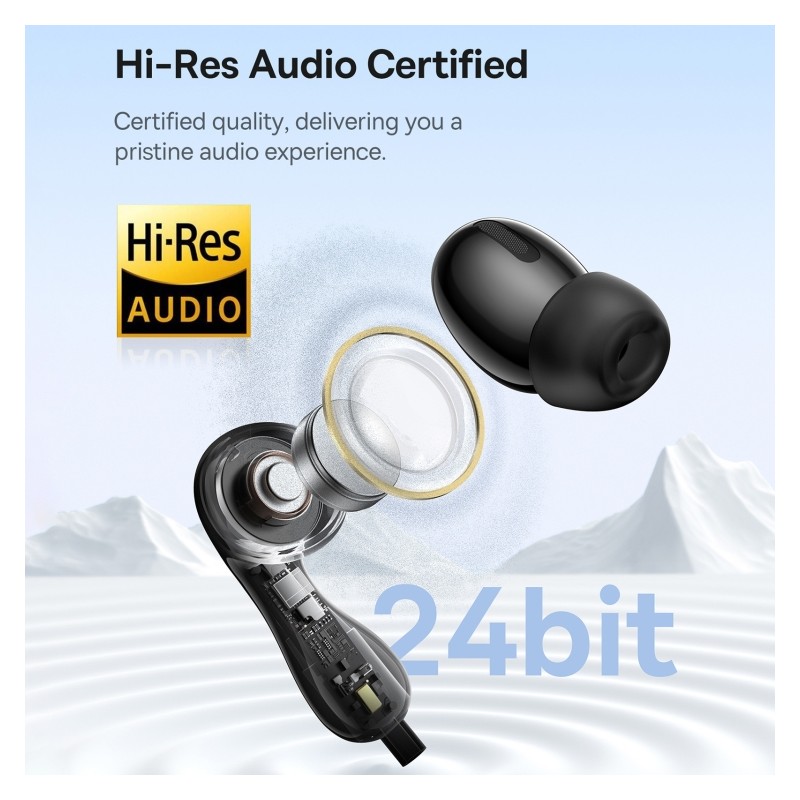 Buy Baseus Headphones - CZ20 - In Ear Wired Type C HiRes Black in Cyprus, Nicosia, Limassol, Larnaka, Pafos