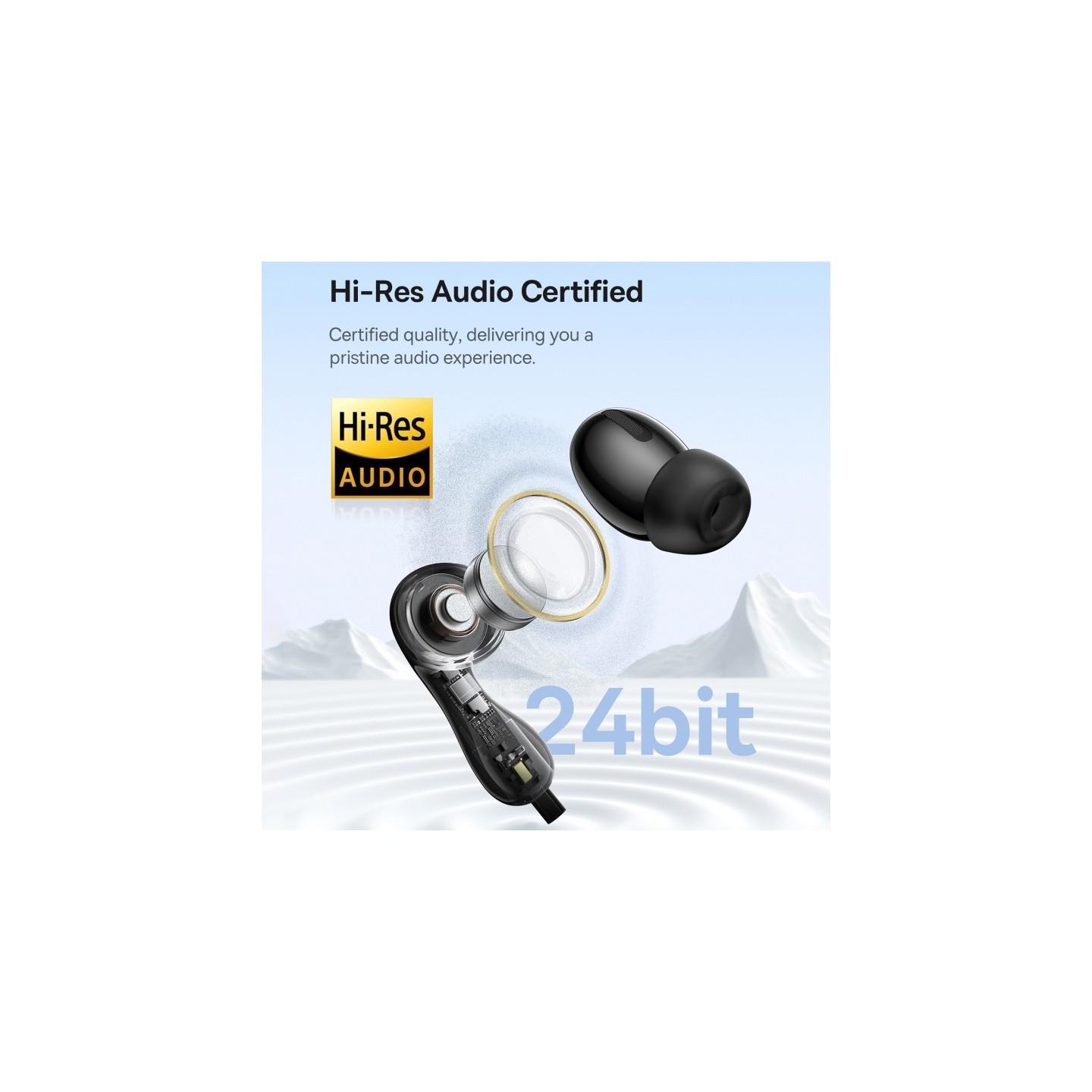 Baseus Headphones - CZ20 - In Ear Wired Type C HiRes Black — Buy in Cyprus with Fast Delivery