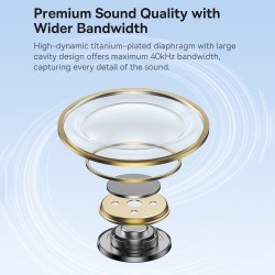 Buy Baseus Headphones - CZ20 - In Ear Wired Type C HiRes Black in Cyprus, Nicosia, Limassol, Larnaka, Pafos