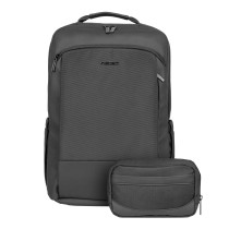 Natec Kudu Plus Laptop Backpack 15.6" 19L Black + Organiser – 19L Capacity | Armenius Store