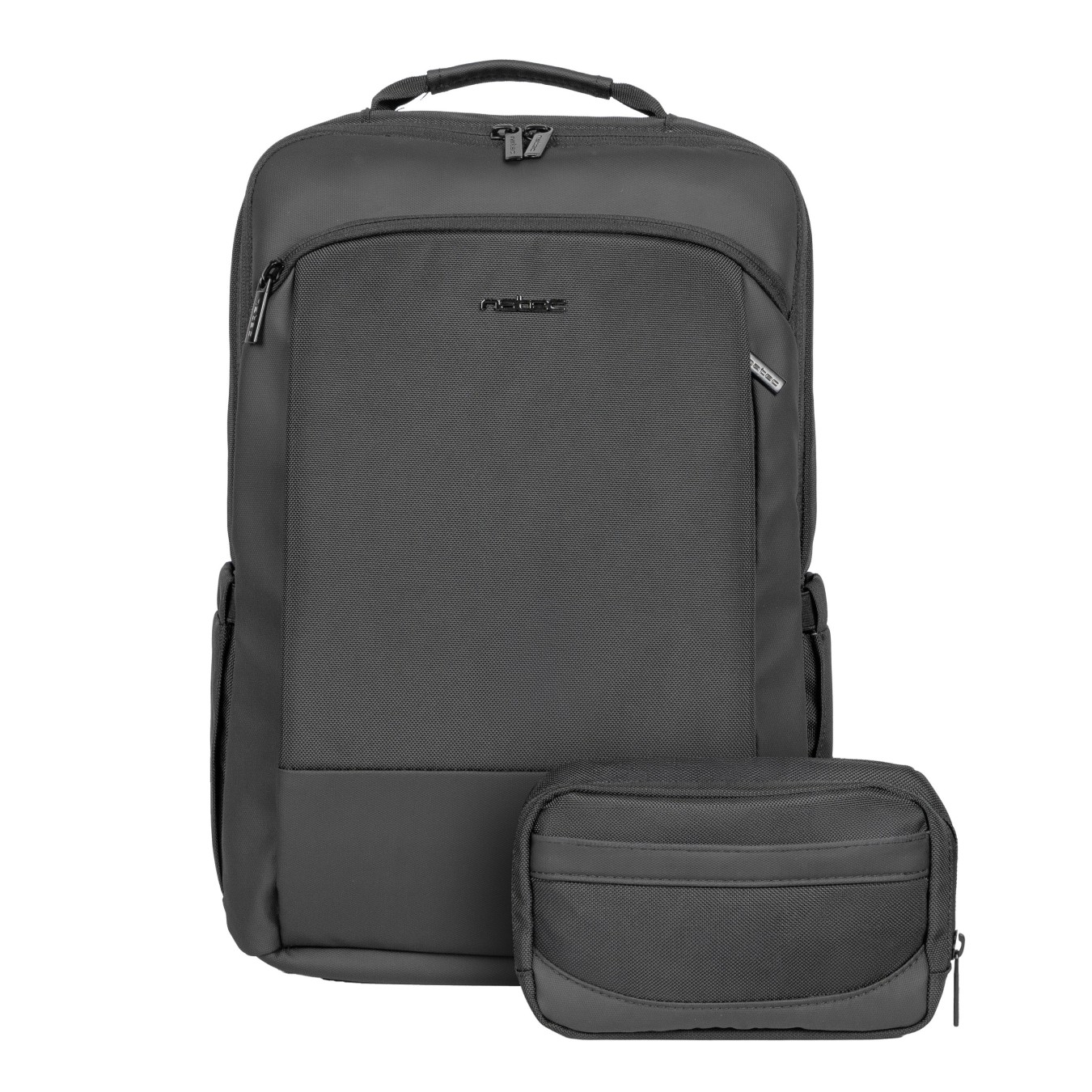 Natec Kudu Plus Laptop Backpack 15.6" 19L Black + Organiser – 19L Capacity | Armenius Store