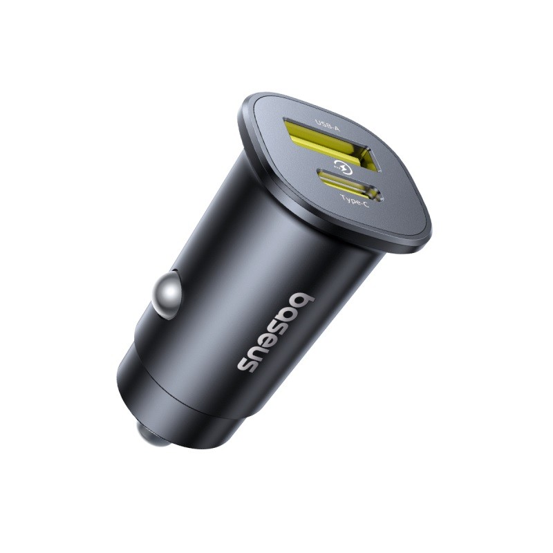 Buy Baseus GoTrip Car Charger - DP1 - 30W U+C Cosmic Black in Cyprus, Nicosia, Limassol, Larnaka, Pafos