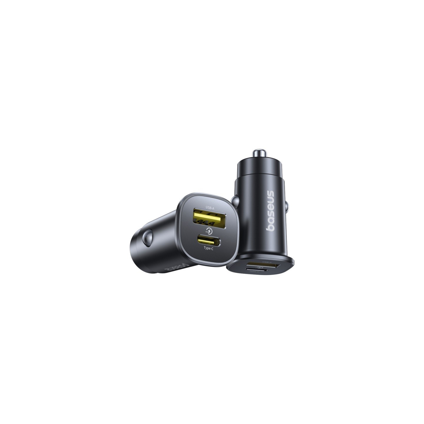 Baseus GoTrip Car Charger - DP1 - 30W U+C Cosmic Black — Buy in Cyprus with Fast Delivery