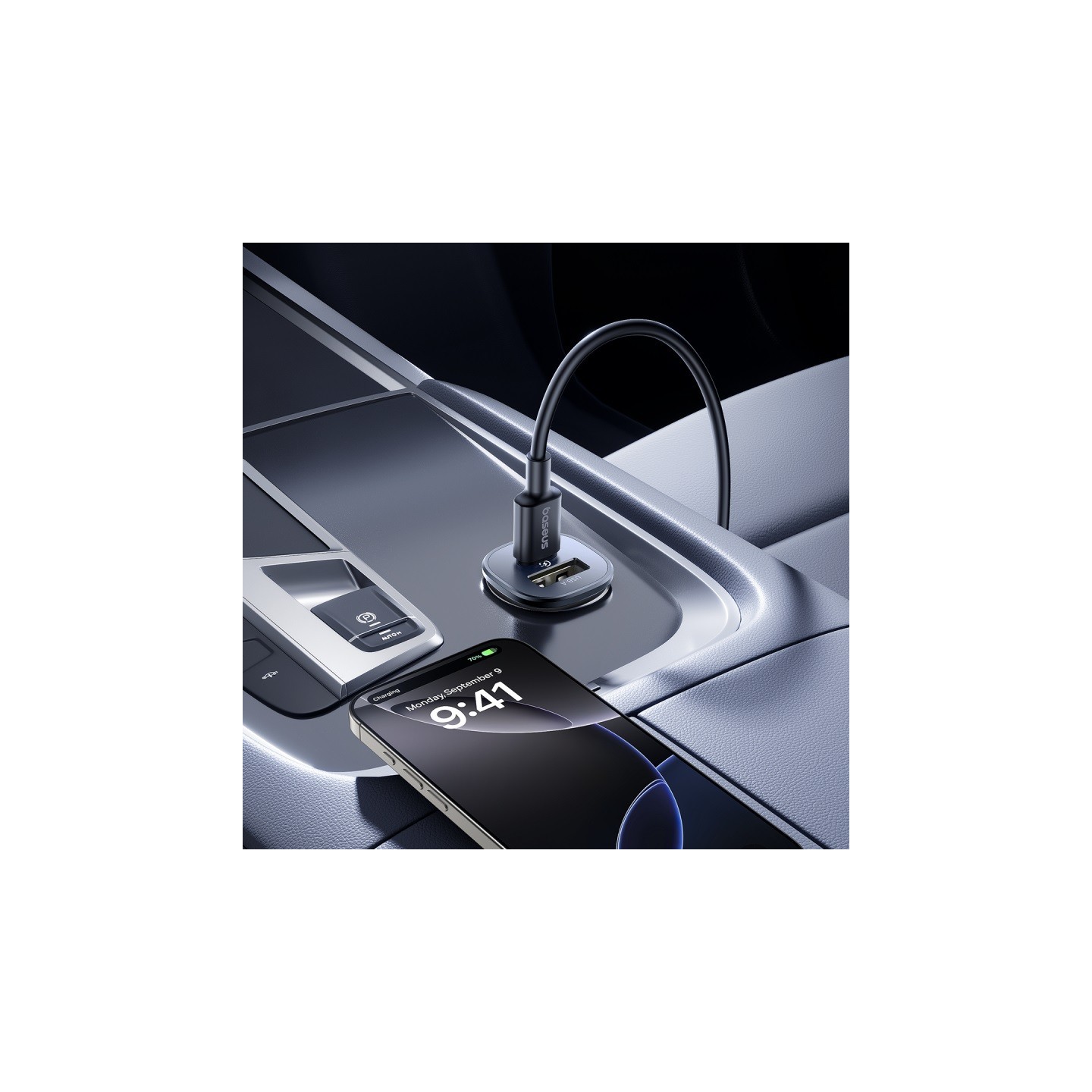 Baseus GoTrip Car Charger - DP1 - 30W U+C Cosmic Black — Buy in Cyprus with Fast Delivery