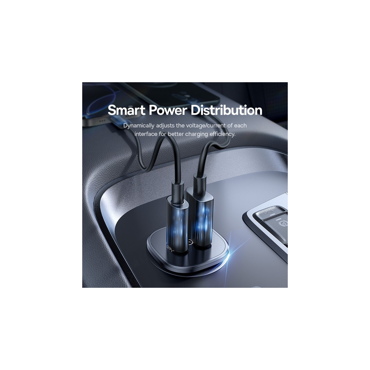 Baseus GoTrip Car Charger - DP1 - 30W U+C Cosmic Black — Buy in Cyprus with Fast Delivery