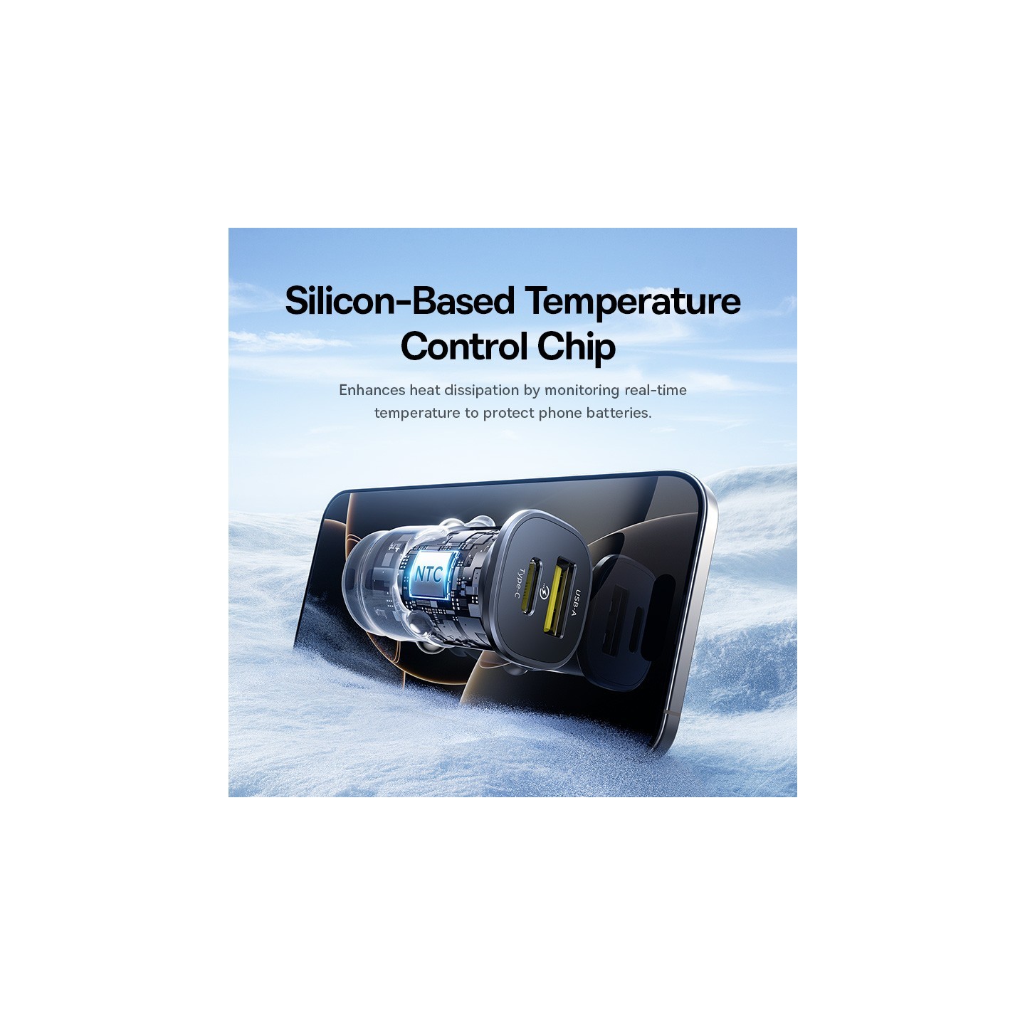 Baseus GoTrip Car Charger - DP1 - 30W U+C Cosmic Black — Buy in Cyprus with Fast Delivery