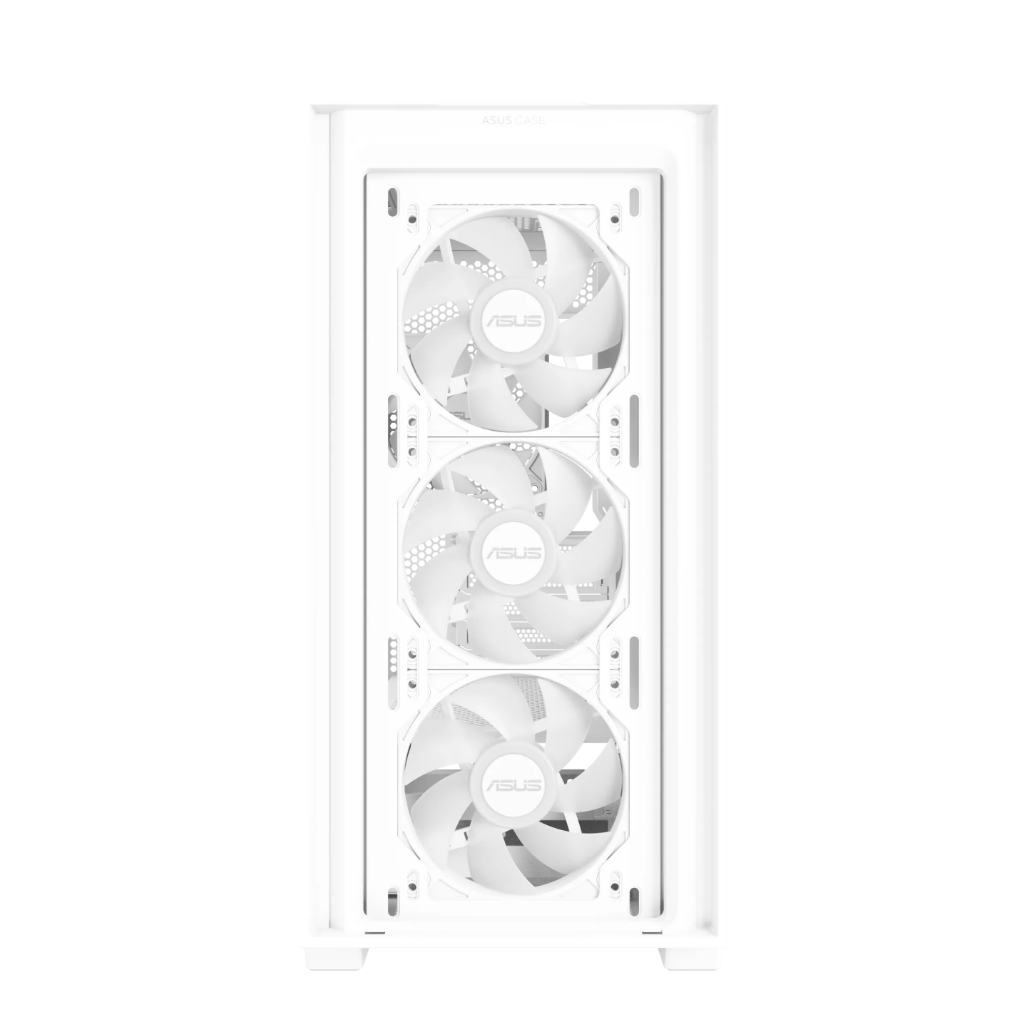 ASUS A21 PLUS Gaming Case Micro ATX Tempered Glass White - 4x ARGB Fans - 4711387406281 (Boxed)