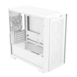 ASUS A21 PLUS Gaming Case Micro ATX Tempered Glass White - 4x ARGB Fans - 4711387406281 (Boxed)