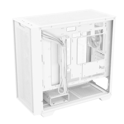 ASUS A21 PLUS Gaming Case Micro ATX Tempered Glass White - 4x ARGB Fans - 4711387406281 (Boxed)