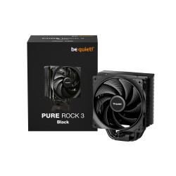Buy be quiet! Pure Rock 3 BK039 - Black CPU Air Tower Cooler, 120mm PWM Fan, 4x6... in Cyprus, Nicosia, Limassol, Larnaka, Pafos
