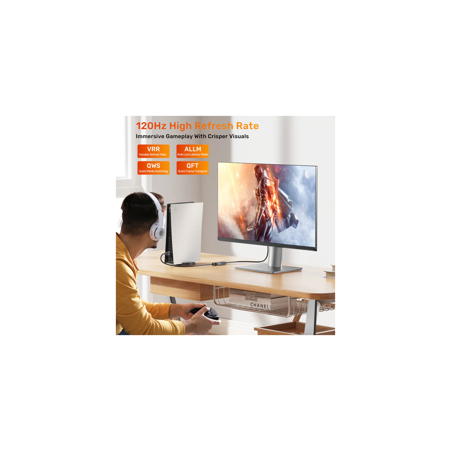 Unitek HDMI Extension - C11091A - 2.1, Male to Female, 1.5m, 8K60Hz — Buy in Cyprus with Fast Delivery