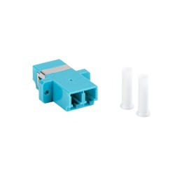 Buy Lanberg Fiber Adapter - LC UPC MM Duplex OM3 in Cyprus, Nicosia, Limassol, Larnaka, Pafos
