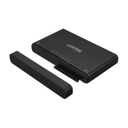 Buy Unitek SolidForce+ USB3.2 M2 NVMe Enclosure w SATA III Adapter - S1222A - US... in Cyprus, Nicosia, Limassol, Larnaka, Pafos