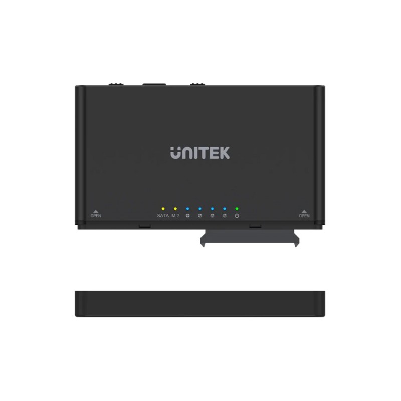 Buy Unitek SolidForce+ USB3.2 M2 NVMe Enclosure w SATA III Adapter - S1222A - US... in Cyprus, Nicosia, Limassol, Larnaka, Pafos