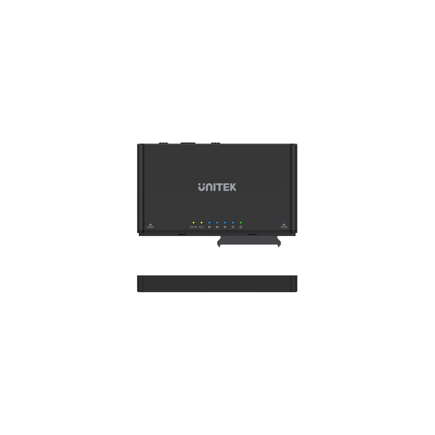 Unitek SolidForce+ USB3.2 M2 NVMe Enclosure w SATA III Adapter - S1222A - USB3.2 M2 NVMe Enclosure w SATA III Adapter