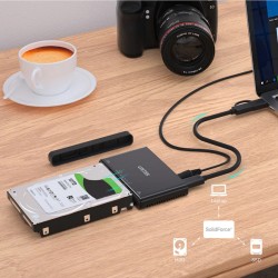 Buy Unitek SolidForce+ USB3.2 M2 NVMe Enclosure w SATA III Adapter - S1222A - US... in Cyprus, Nicosia, Limassol, Larnaka, Pafos