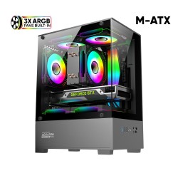 Armaggeddon Aquaron Duplex ONE MATX Black 3xARGB (Boxed) — Buy in Cyprus with Fast Delivery
