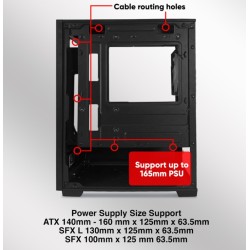 Armaggeddon Aquaron Duplex ONE MATX Black 3xARGB (Boxed) — Buy in Cyprus with Fast Delivery