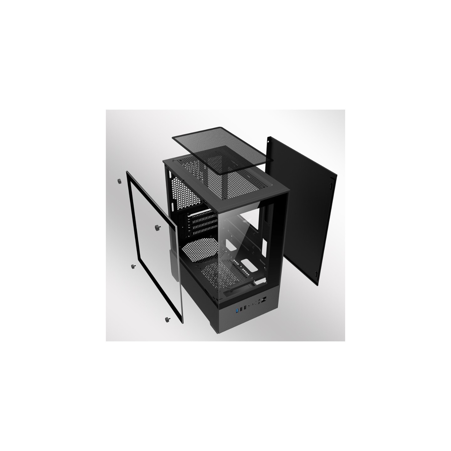 Armaggeddon Aquaron Duplex ONE MATX Black 3xARGB (Boxed) — Buy in Cyprus with Fast Delivery