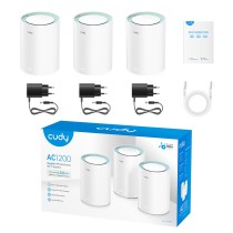 Cudy M1300 – AC1200 Dual Band Gigabit Mesh Wi-Fi 3-Pack | Armenius Store