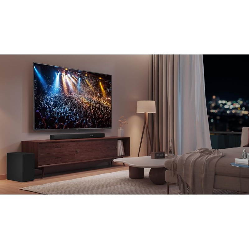 Buy Hisense Soundbar - HS3100 - 3.1 CH 480W BT USB Optical in Cyprus, Nicosia, Limassol, Larnaka, Pafos